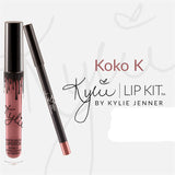 2016 hot kylie jenner lip kit kylie jenner lipstick batom kylie lip kit matte liquid lipsticks Metals cosmetics Gloss set