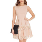 Chic Women Ladies  Sleeveless Bodycon Bandage Party Night Club Short Dresses 2 Colors PL8