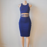 2016 Women Dress Summer Sexy Bodycon Bandage Dress Oneck Celebrity Mini Party Dresses Hollow Out Cross Women Sexy Vestidos Femme