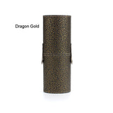 2016 Hot Professional Makeup Brushes CANISTER Leather Cup Holder Comestic Brushes Organizer Empty Case 3 Size