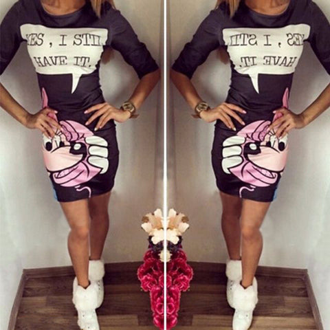 Summer Style Print Elegant Pencil Vestidos 2016 Plus Size Women Clothing Street Fashion Party Bandage Bodycon Casual Dresses