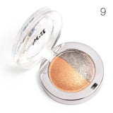 1 PCS Double Color Glitter Eyeshadow Brand UBUB Professional Nude Eyeshadow Palette Makeup Shimmer Eye Shadow Palette Make Up