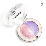 1 PCS Double Color Glitter Eyeshadow Brand UBUB Professional Nude Eyeshadow Palette Makeup Shimmer Eye Shadow Palette Make Up