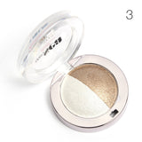 1 PCS Double Color Glitter Eyeshadow Brand UBUB Professional Nude Eyeshadow Palette Makeup Shimmer Eye Shadow Palette Make Up