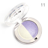 1 PCS Double Color Glitter Eyeshadow Brand UBUB Professional Nude Eyeshadow Palette Makeup Shimmer Eye Shadow Palette Make Up