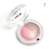 1 PCS Double Color Glitter Eyeshadow Brand UBUB Professional Nude Eyeshadow Palette Makeup Shimmer Eye Shadow Palette Make Up