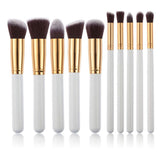 Makeup Brushes 10 Pcs Superior Professional Soft Cosmetics Make Up Brush Set Woman's Kabuki Brush kit Makeup Brushes Wholesale