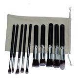 Makeup Brushes 10 Pcs Superior Professional Soft Cosmetics Make Up Brush Set Woman's Kabuki Brush kit Makeup Brushes Wholesale