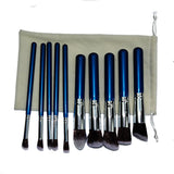 Makeup Brushes 10 Pcs Superior Professional Soft Cosmetics Make Up Brush Set Woman's Kabuki Brush kit Makeup Brushes Wholesale
