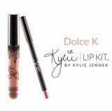 kylie jenner lip kit liquid lip gloss lipsticks love bite dirty peach brown sugar matte kits Bundle birthday edition cosmetics