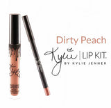 kylie jenner lip kit liquid lip gloss lipsticks love bite dirty peach brown sugar matte kits Bundle birthday edition cosmetics