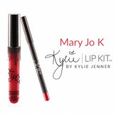 kylie jenner lip kit liquid lip gloss lipsticks love bite dirty peach brown sugar matte kits Bundle birthday edition cosmetics