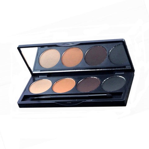 Professional Eye Brow Makeup Eyebrow Powder/Shadow Palette With Double Ended Brush Make Up Eye Shadow Eyebrow Cosmetics