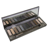 1pc Natural Smoky Eyeshadow Makeup Cosmetics Eye shadow Palette 12 Color Matte Nake Palettes With Brush Make up 100% real photo