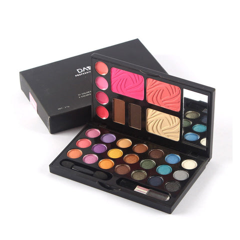 21 Color Eye shadow naked Palette make up smoky cosmetics With Brand New Eyebrow lip gloss Luminous Eyeshadow Palette Makeup set