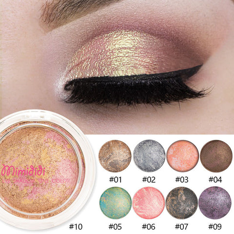 8 Colors Eyeshadow Professional Cosmetic Make up Glitter Eye Shadow Palette Waterproof Long-lasting Beauty Makeup Eyeshadow