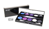 5 colors Natural Makeup Basic Cosmetics Glitter Eye Smoky shadow palette professional make up Matte palettes brush