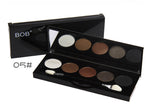 5 colors Natural Makeup Basic Cosmetics Glitter Eye Smoky shadow palette professional make up Matte palettes brush