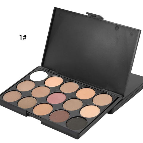 Natural 15 Colors Eye shadow Comestic Long Lasting Makeup Eyeshadow Palette Eye Shadow Make Up Set Professional For Women