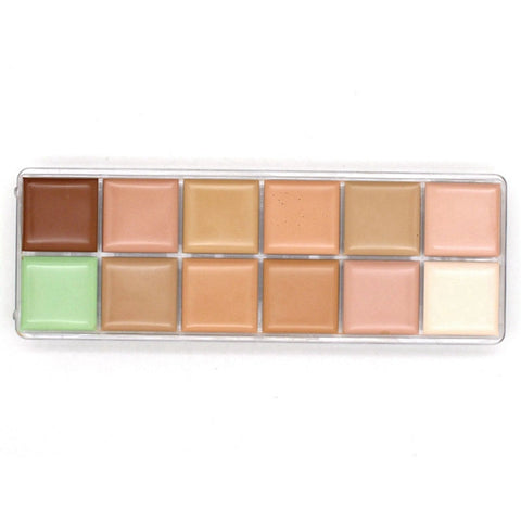 NK3 2014 New Hot Sale Makeup Nake 12 Colors Natural Face Concealer Cosmetics NK 3 12color Palette Make Up Set Drop Shipping