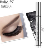 BAIMISS Thick Waterproof Mascara Best Mascara Foundation Makeup Cosmetic Length Extension Long Curling Eyelash Black Mascara