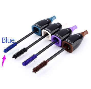 2016 Hot Sale 1pc Cool Waterproof Color Mascara Longlasting Colorful Eyelashes Makeup Mascara Free Shipping