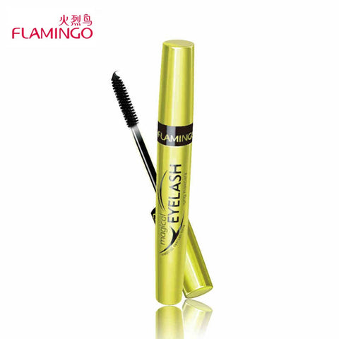 Free Shipping China National Makeup Brand Flamingo Mascara Water Resistant Lengthening Beauty Cosmetic Long Eyelash Mascara 6364