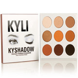 IN STOCKS! Kyli Kyshadow Jenner Eyeshadow Cosmetics makeup Eye Shadow Palette 9 Colors/kit.