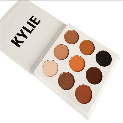 9 Colors In Kyli Jenner Kyshadow Eyeshadow Bronze Palette Pressed Powder Eye Shadow Waterproof Kyli Jenner Cosmetic