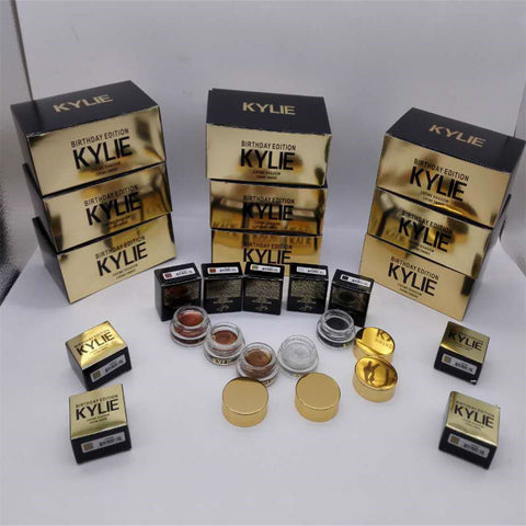 KYLI BIRTHDAY EDITION EYEBROW EYESDHOW COPPER ROSE GOLD Jenner Cosmetics Eyeshadow Eye Shadow Rouge A Levre