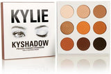 Genuine kylie jenner eyeshadow pressed powder eyeshadow the bronze palette kit 9 colors shades kylie jenner cosmetics lip gloss