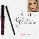 2016 Original Kylie Jenner Lip Kit Kylie Jenner Cosmetic Lipstick Kylie Lip Gloss Liquid Matte Lipstick Lip Liner Kylie Lip Kit