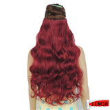 cabelo sintetico fast shinion clip in hair extensions ins Invisible for cheveux pelo 28 inch 120g jet black color 1 curly