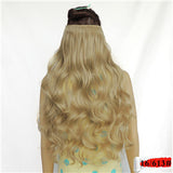 cabelo sintetico fast shinion clip in hair extensions ins Invisible for cheveux pelo 28 inch 120g jet black color 1 curly