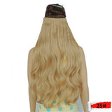 cabelo sintetico fast shinion clip in hair extensions ins Invisible for cheveux pelo 28 inch 120g jet black color 1 curly