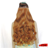 cabelo sintetico fast shinion clip in hair extensions ins Invisible for cheveux pelo 28 inch 120g jet black color 1 curly