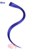 1pcs 20inch 50cm  Straight Clip In Hair Extensions Colored Hair Extension Synthetic Natural Hair Extension