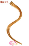 1pcs 20inch 50cm  Straight Clip In Hair Extensions Colored Hair Extension Synthetic Natural Hair Extension