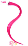 1pcs 20inch 50cm  Straight Clip In Hair Extensions Colored Hair Extension Synthetic Natural Hair Extension