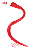 1pcs 20inch 50cm  Straight Clip In Hair Extensions Colored Hair Extension Synthetic Natural Hair Extension
