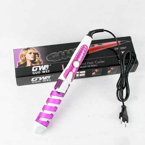 Professional Portable Salon Hair Hot Ceramic Curling Curler Iron Wave Wand