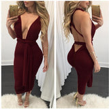 2016 summer sexy backless deep strapless women sexy night club dresses women bodycon bandage dresses fashion vestidos