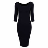Women Bandage Bodycon Long Sleeve Evening Sexy Party Pencil Dress