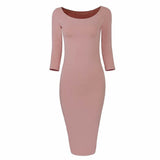 Women Bandage Bodycon Long Sleeve Evening Sexy Party Pencil Dress