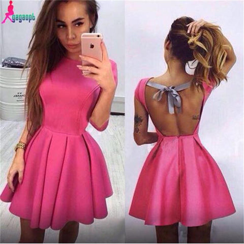HEYounGIRL 2016 new summer sexy backless women dress bandage ball gown club dresses cute girl red vestidos  colors vestido