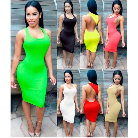 Plus Size XXXL Sexy Club Dress 2016 Women 7 Colors Summer Bandage Bodycon Sexy Dress Night Club Party Dresses
