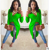 2016 New Listing Cheap Sexy Club Tshirt Long Sleeve Maxi Women Bandage Shirt Dress Deep V-neck Evening Party Dresses Promotions