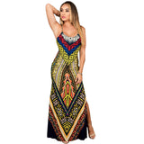 NK1967 Women Summer Maxi Dress 2016 Backless Bandage Boho Long Dress Size Bodycon Party Dresses Vestidos Sexy Sundress S-2XL