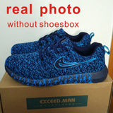 running shoes new light weight mesh sports shoes and Trendly jogging sneakers for woman and man Autumn  flat walking trend shoes