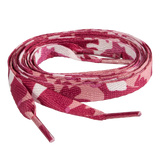 Stylish sneaker printed 13cm  - White stars on Pink